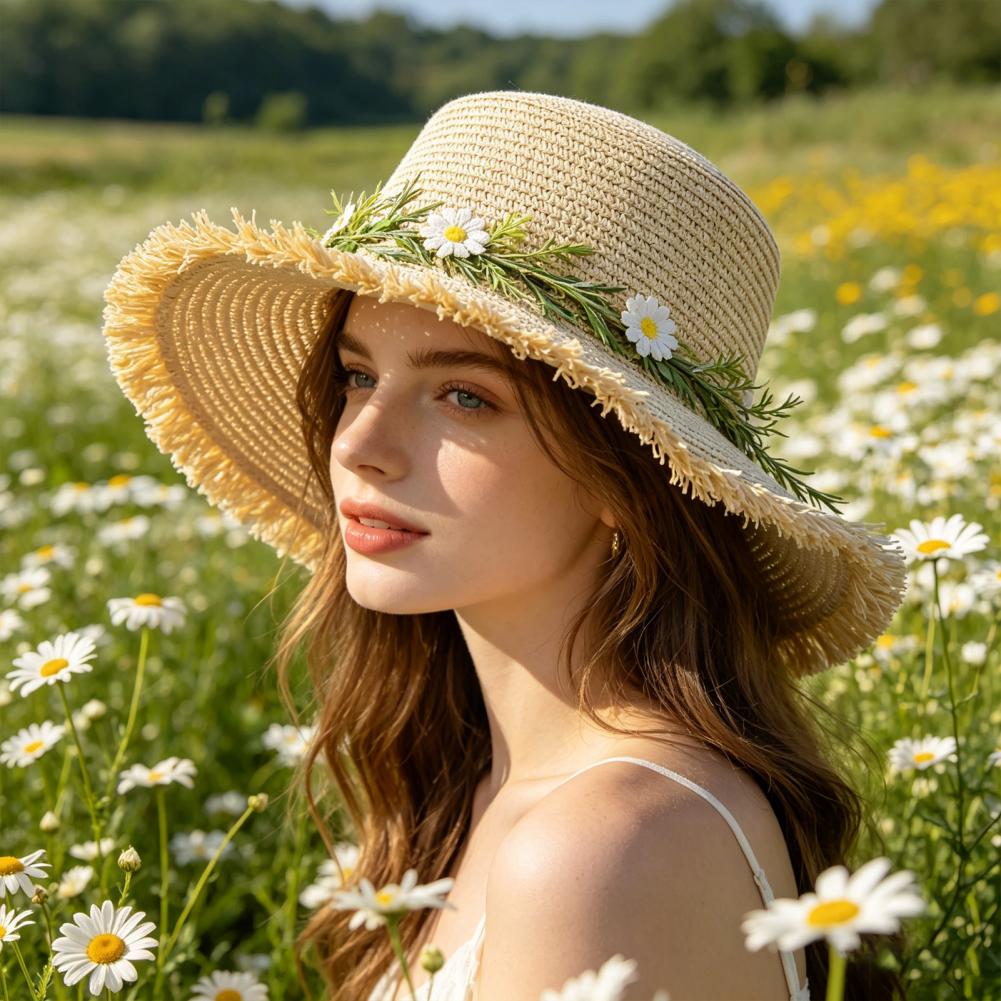 Sun Hat Wide Brim Floppy Straw - đánh giá và giá Hat Floppy Wide