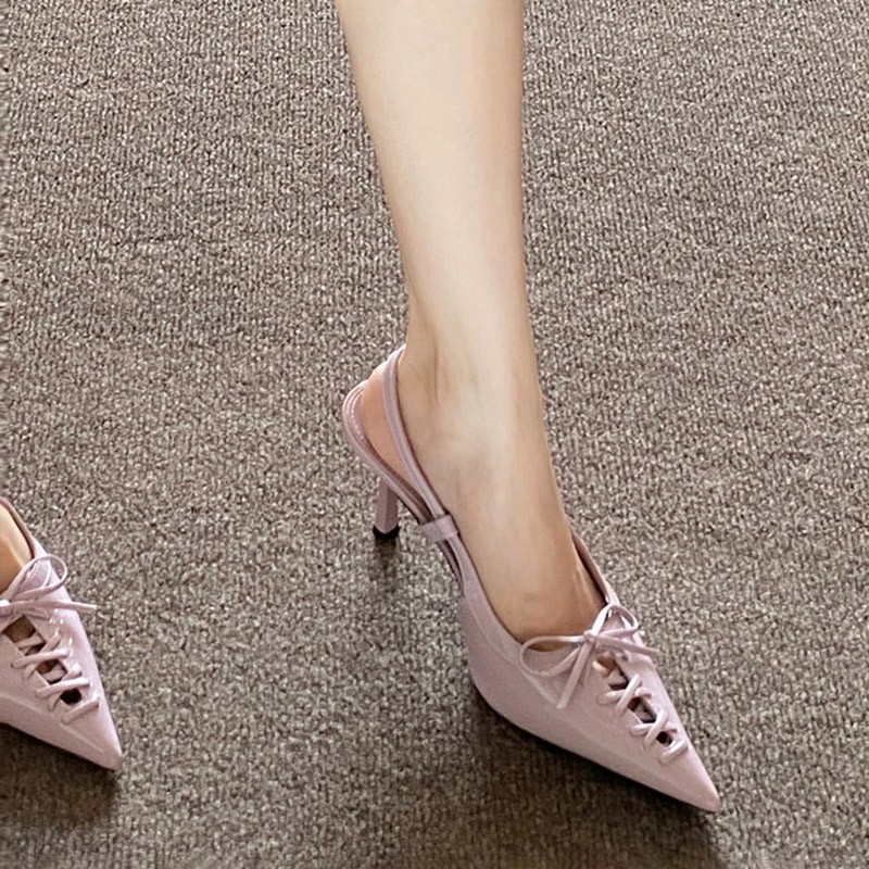 European-style Pointed-toe, Sl - đánh giá và giá Sandal Strappy Heeled