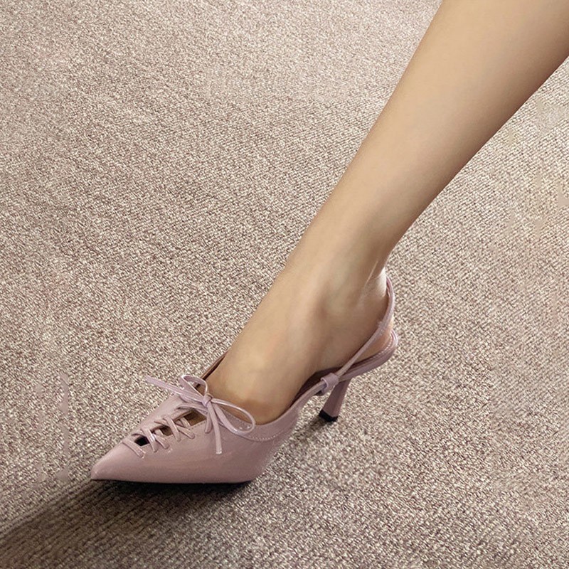 European-style Pointed-toe, Sl - đánh giá và giá Sandal Strappy Heeled