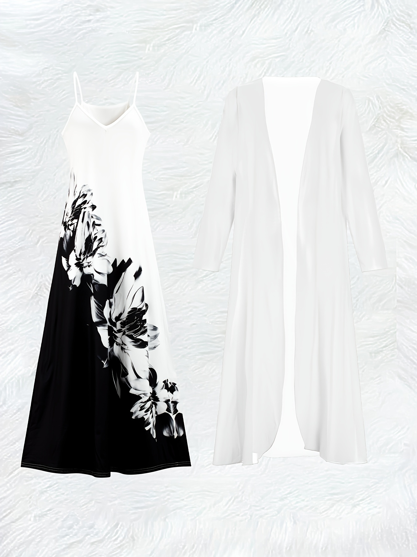 Casual Black and White Floral  - đánh giá và giá Romper Floral Print