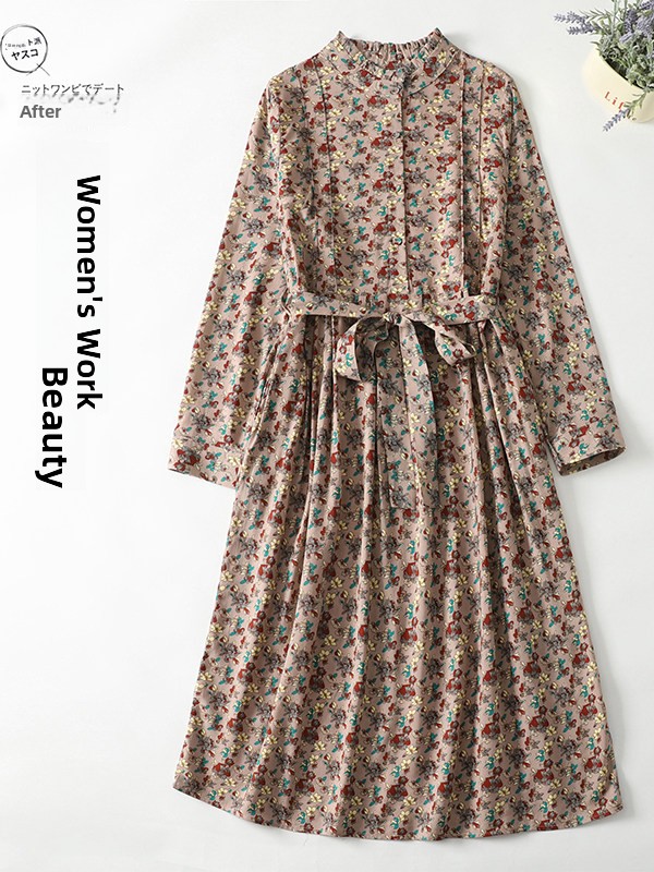 Elegant Floral Print A-Line Dr - đánh giá và giá Midi Skirt Floral