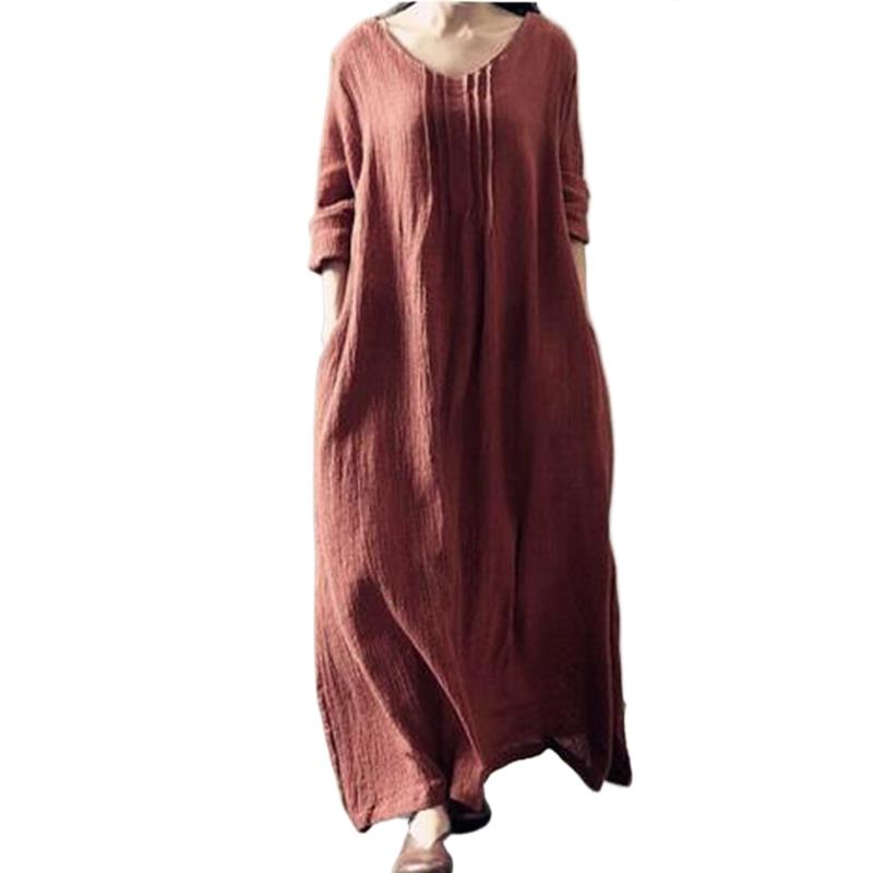 2022 Cotton Linen Vintage Full - đánh giá và giá Linen Dress Wrap