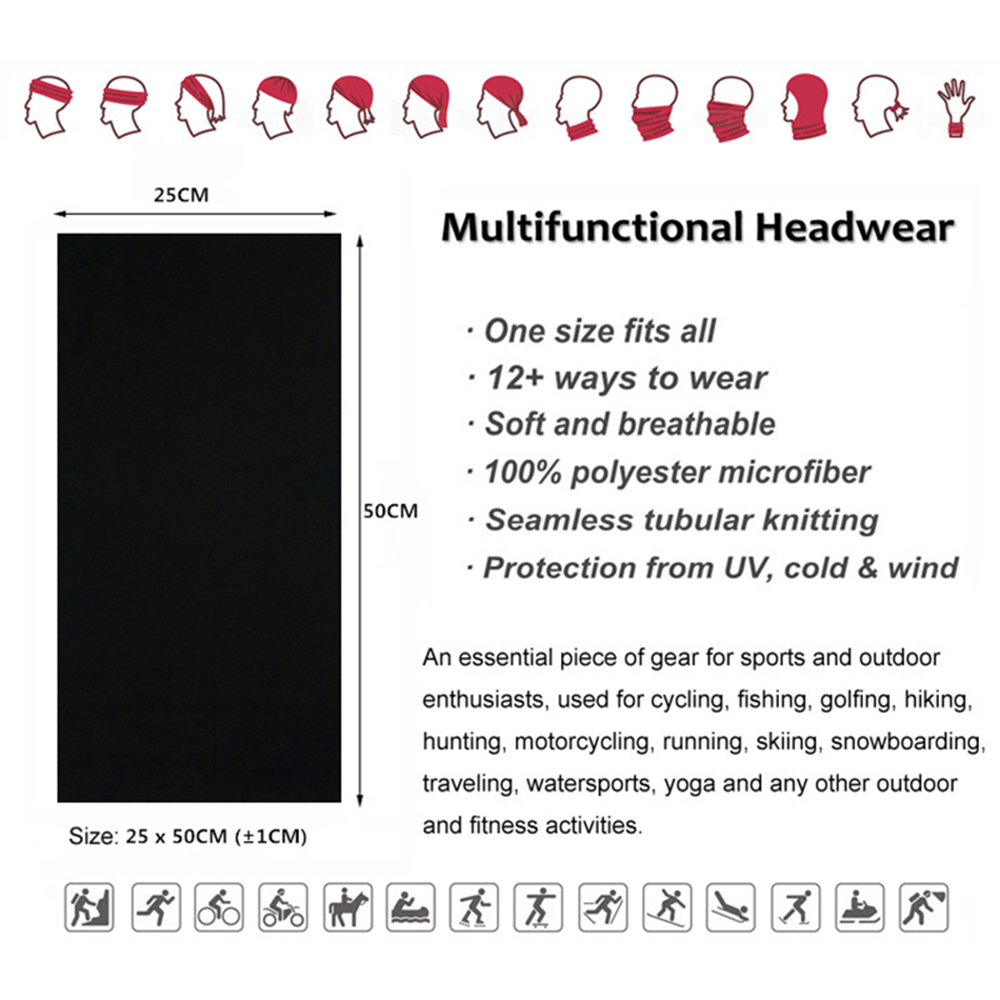 Seamless Solid Color Bandanas  - đánh giá và giá Headband Summer Knit