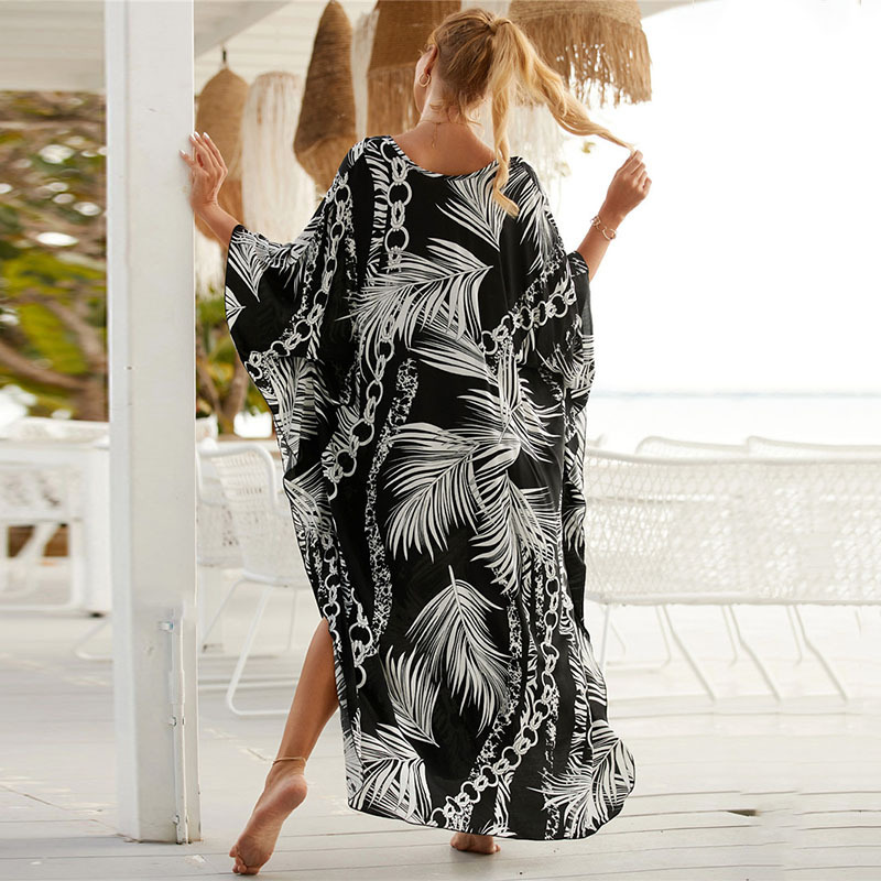 Women's Plus Size Animal Print - đánh giá và giá Cover Up Kaftan
